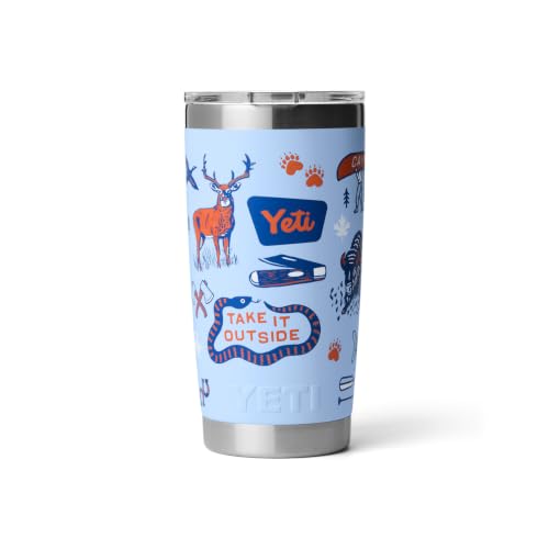 Image of YETI Rambler 20 oz Stainless Steel Vacuum Insulated Tumbler w /MagSlider Lid