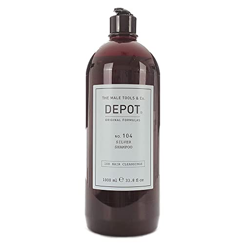Depot No. 104 Silver Shampoo résout les reflets jaunissants