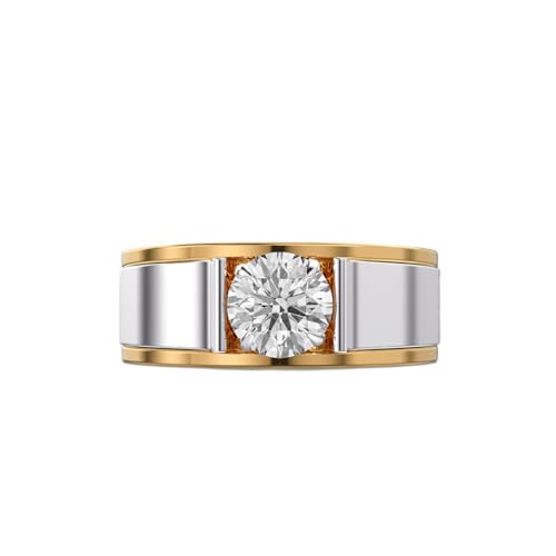 Bague moissanite en argent 925 de luxe faite main pour femme