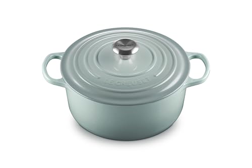 Image of Le Creuset Enameled Cast Iron Signature Cookware Set, 9 pc., Sea Salt