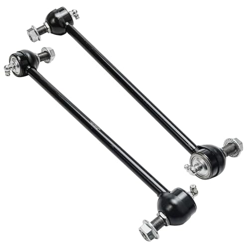Image of Detroit Axle - 2.4L Front Struts Kit for Chevrolet Equinox 2010 2011 2012 2013 2014 2015 2016 2017, 2 Struts Coil Spring 2 Sway Bars 4 Inner Outer Tie Rods 2 Lower Ball Joints 2 Boots Replacement