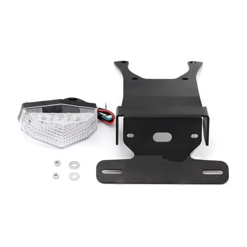 Support Plaque CRF250L Résistant aux Vibrations avec Feu LED Moto - 5