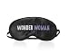 Produktbild YoulikeLP Super Weiches Material für Herren und Frauen Reisen Funktioniert Schlafbrille,SchlafmaskeAugenmask,100% Hautfreundlich (Blaue Buchstaben)
