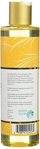 Pure Fiji Nourishing Exotic Oil - Natural Coconut Oil For Bath & Spa With Vitamin E - Body Oil, Massage Oil, Pineapple, 8Oz #TOP3