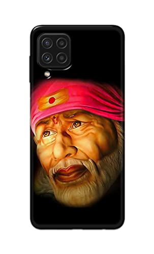 Image of PRINTFIDAA Sai Baba Lord Shiridi Great God Hinduism Religious Hard Back Cover for Samsung Galaxy A22 4G Back Cover -(P6) KAT1002