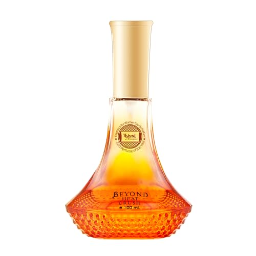 Hybrid & Company Beyond Heat Crush Unforgettable Warm Passion Sweet Tropical Vacation Scent Womens Perfume, 3.4 Fl Oz