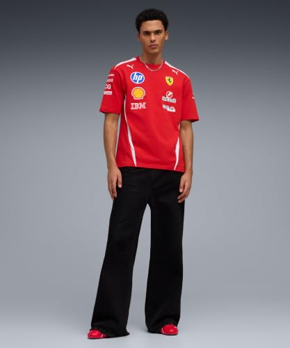 PUMA Scuderia Ferrari F1 2026 Herren Team Fahrer-T-Shirt - Rot - Größe: S – Ansicht 3
