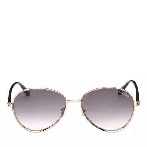 Tom Ford Women's Sunglasses TF1028 28B 59 mm Rio Gold Metal - Image 3