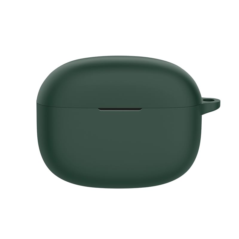 Image of New Silicone Case Compatible with Boat Nirvana ion Protective Soft Silicone 360 Full Protection Dust-Proof Shockproof Case Cover with Hook (Cover Only) (Green)