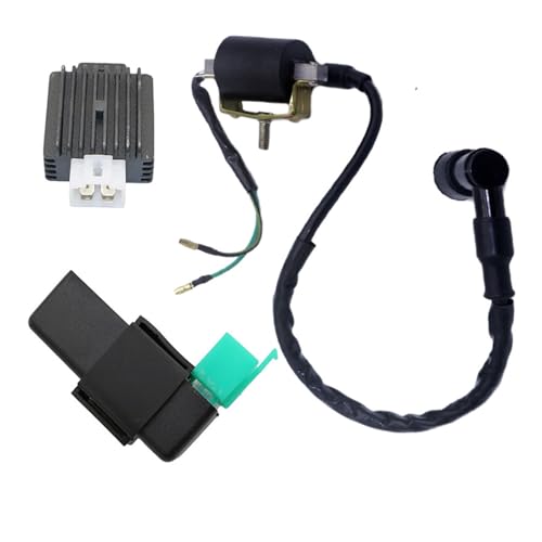 Pack d'allumage complet CDI avec boîtier de remplacement et redresseur d'onde pour moto