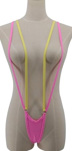 Image of M.A.1 Women's Swimsuit Suspender Straps, Black, Adjustable Double Strap Design