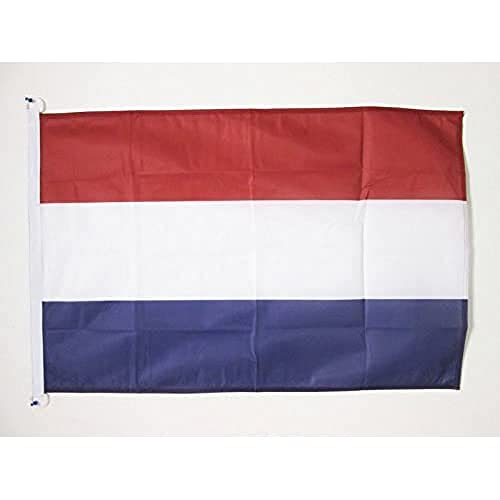 AZ FLAG Bandera de los PAÍSES Bajos 90x60cm Uso Exterior - Bandera NEERLANDESA 60 x 90 cm Anillos