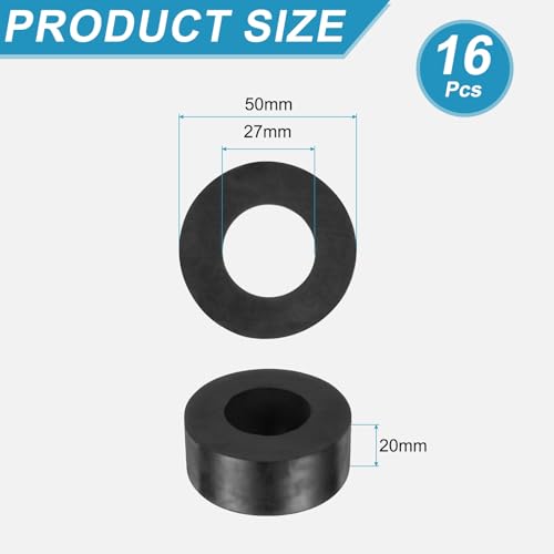 Cales en caoutchouc anti-vibrations pour stopper les bruits - 2