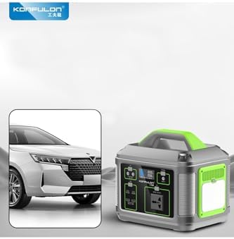 Resim Taşınabilir CN05 Powerbank 600W 128.000 mAh Işıklı Kamp Şarj 60W PD - Siyah 