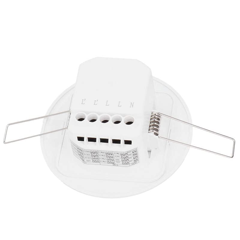 110-240V Microwave Motion Detector Light Switch Ceiling Recessed Adjustable Induction Switch Ceiling Motion Sensor
