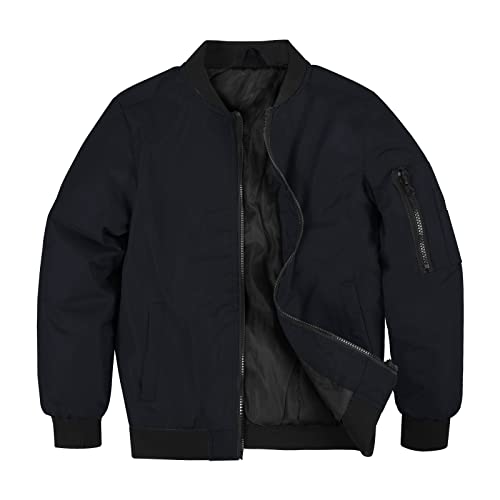 Image of SNOW DREAMS Boys Girls Bomber Jacket Flight Jackets Spring Varsity Jacket