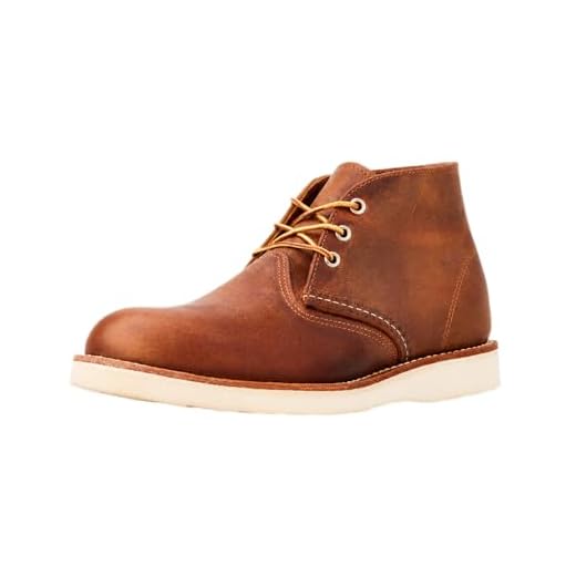 Red Wing Men's Heritage Work Chukka Boot, Copper Rough And Tough, 8 D(M) US