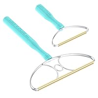 LINTPLUS Tierhaarentferner Set – Groß & Standard Größe – Wiederverwendbarer Fusselentferner mit Kupferklinge für Sofa, Teppich & Auto – Effektive Entfernung von Tierhaaren