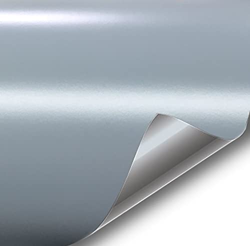 1ft x 5ft : VViViD+ Matte Attack Grey (Nardo Grey) Vinyl Wrap Adhesive Film (1ft x 5ft)