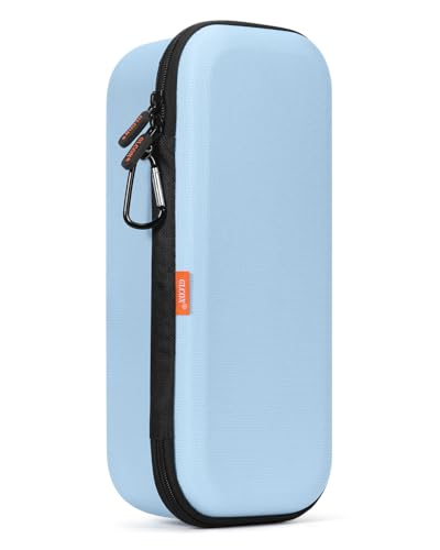 Image of Large Stethoscope Case for 3M Littmann Classic III /Cardiology IV Diagnostic /MDF Acoustica Stethoscopes - Hard Stethoscope Bag Travel Carrying Case for Medical, Doctor, Nurse Accessories - Light Blue