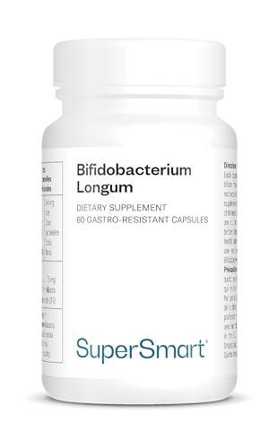 SuperSmart - Bifidobacterium Longum – Probiótico Para la Salud Intestinal y Flora Intestinal -...