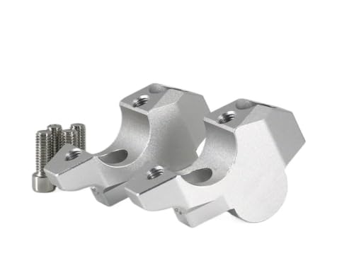 Pontets de guidon de moto en aluminium rehaussement ergonomique et support stable