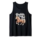 Bashkir Curly - Caballo Chica Ecuestre Camiseta sin Mangas