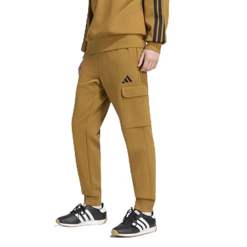 Image of adidas Men's Essentials Feel Cozy Fleece Cargo Pants