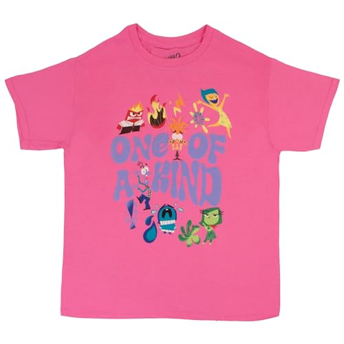 Disney Inside Out 2 Girls Graphic Tees 2 Pack Short Sleeve T Shirts Bundle Set Inside Out 2 Shirts for Girls3