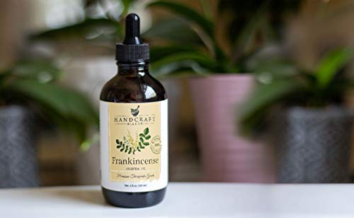 Handcraft Frankicense Essential Oil - 100% Pure & Natural - Premium Therapeutic Grade with Premium Glass Dropper - Huge 4 fl. Oz