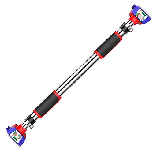 Genérico Barra De Dominadas, Capacidad De Carga De 200 Kg, No Requiere Perforación para Su Instalación, Almohadillas Antideslizantes, Ideal para Hacer Ejercicio En Casa (94-126 cm)
