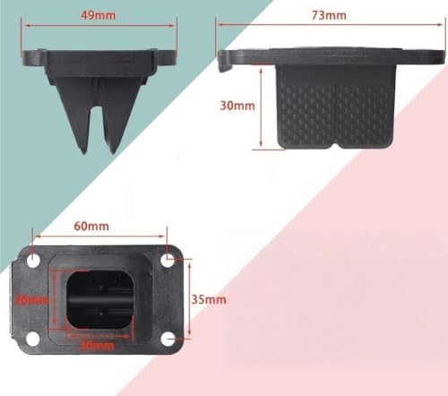 Válvula de lengüeta para carburador AM6 optimiza la admisión de motocicletas 3