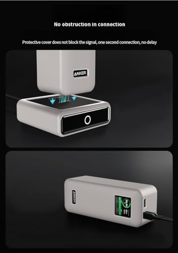 FTRONGRT Hülle Kompatibel mit Anker Prime 27650mAH 250W Powerbank, Rundum-Schutz, Staubdicht, Anti-Fall, Silikonschutzhülle Kompatibel mit Anker Prime 27650mAH 250W Powerbank. Schwarz