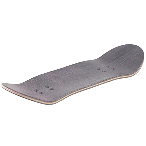 Kisangel Professional Wooden Mini Skateboard Deck for Portable Double Sided Maple for Parties Relief Activities