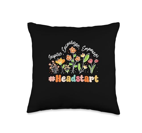 Headstart Appreciation Week Teacher Back to School Throw Pillow