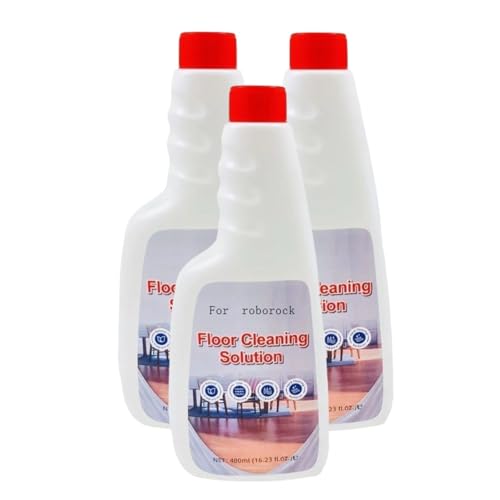 �t���A�N���[�j���O�t�B�݊��� Roborock A30 Pure/pro/A10 Plus/A20/pro A20 Air/Flexi/Flexi Pro�B�t���A�N���[�j���O�\�����[�V�����A480ml�i16.23�t���C�h�I���X�j(3pcs)