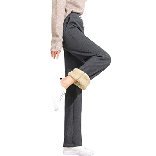 Pantalon mode coréenne ample à taille haute pour le quotidien