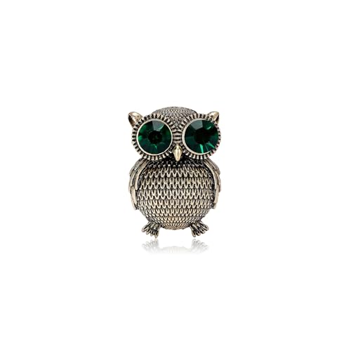 Image of Enamel Bird Brooch for Women Rhinestones Owl /Hummingbird /Eagle /Toucan Lapel Pin Cute Bird Brooches Jewelry Gifts for Mom Wife