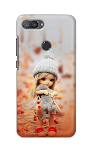 Image of PRINTFIDAA Doll Cute Girl Amazing Beauty Little Kid Child Playing Hard Back Cover for Mi 8 Lite /Mi 8 Youth /Mi 8X Back Cover -(P6) KAT1001