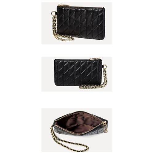 Women's Genuine Leather Wallets Money Clips Card Cases Purses Handbags Money Organisers (Pink)2