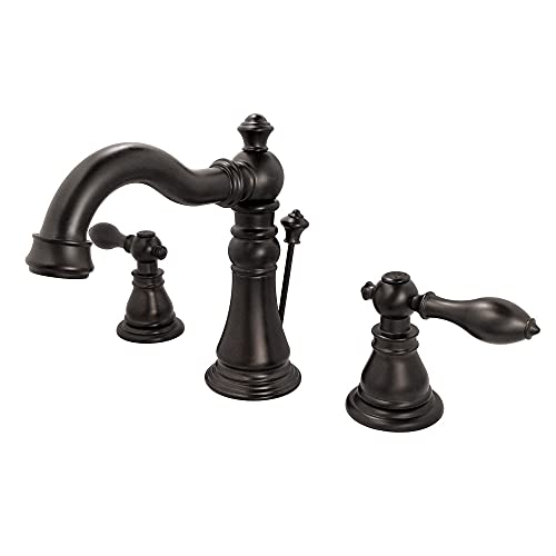 Kingston Brass FSC1975ACL American Classic Widespread Bathroom Faucet, Oil Rubbed Bronze