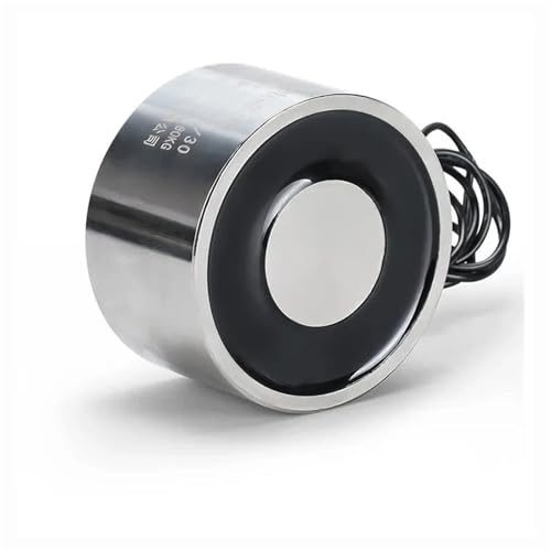 Électroaimant puissant 24V DC de 200 kg type ventouse circulaire - 5