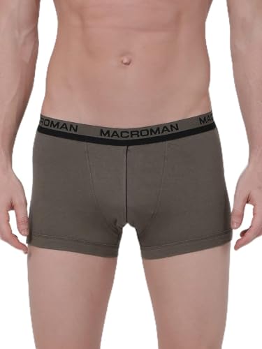 Image of Macroman M-Series Magne Classic Boxer Shorts for Men in Compact Cotton Fabric with Comfort and Style
