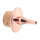 ZUNOXAZ Kork-basis Ausgießerflasche mit Wein Likörverschluss Natürlicher Korkenstopfen Tropfsicherer Flaschenausgießer Kompatibel mit Wein- Bitter Spirituosenflaschen Einfach zu Reinigen