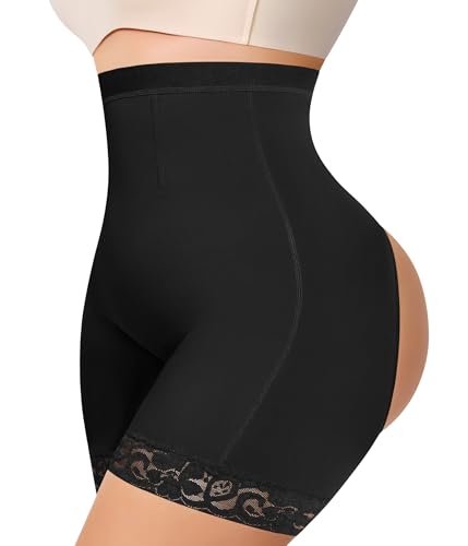 MERYOSZ Shapewear Shorts Tummy Control Underwear Butt Lifting Panties Shapewear High Waisted Faja Body Shaper Girdle