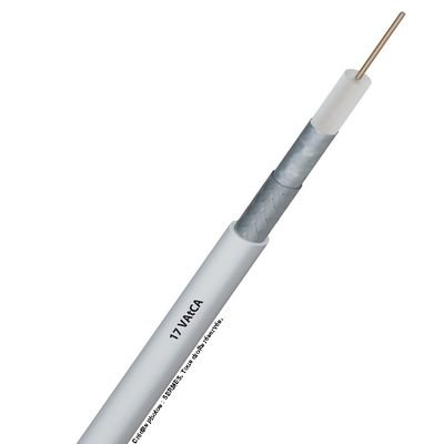 VATCA-PH BLANC B100 câbles coaxial 75 ohms pour réception TV terrestre et satellite