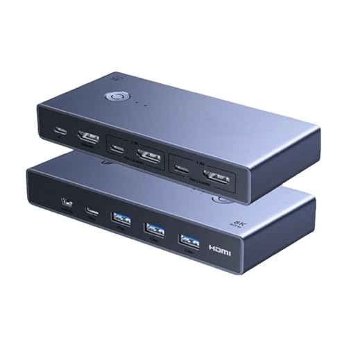 Commutateur KVM HDMI pour éliminer les câbles et partager un écran en 8K60Hz