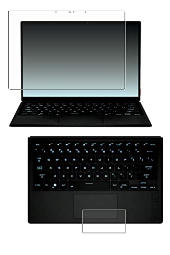 【2枚組(画面+タッチパッド)】 ClearView(クリアビュー) ASUS ROG Flow Z13 (2022) GZ301 13.4インチ 用 液晶 保護 フィルム 超撥水 すべすべ 抗菌 抗ウイルス タイプ 画面フィルム 日本製 気泡レス