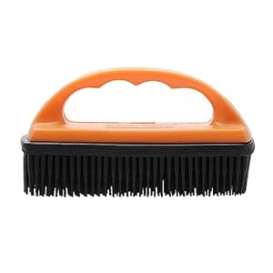 Super Groom Saddle Pad Cleaning Brush (Orange)