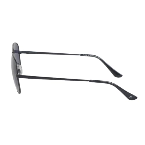 Image of Fueel Polarized Aviator Sunglasses for Men & Women | UV Protected Retro Half Frame Sunglasses | Lightweight Stylish Frame